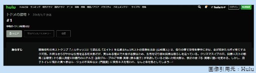ドラマ　トドメの接吻　無料動画配信
